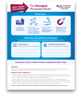 M.O.V.E. Forward With Velphoro patient handout